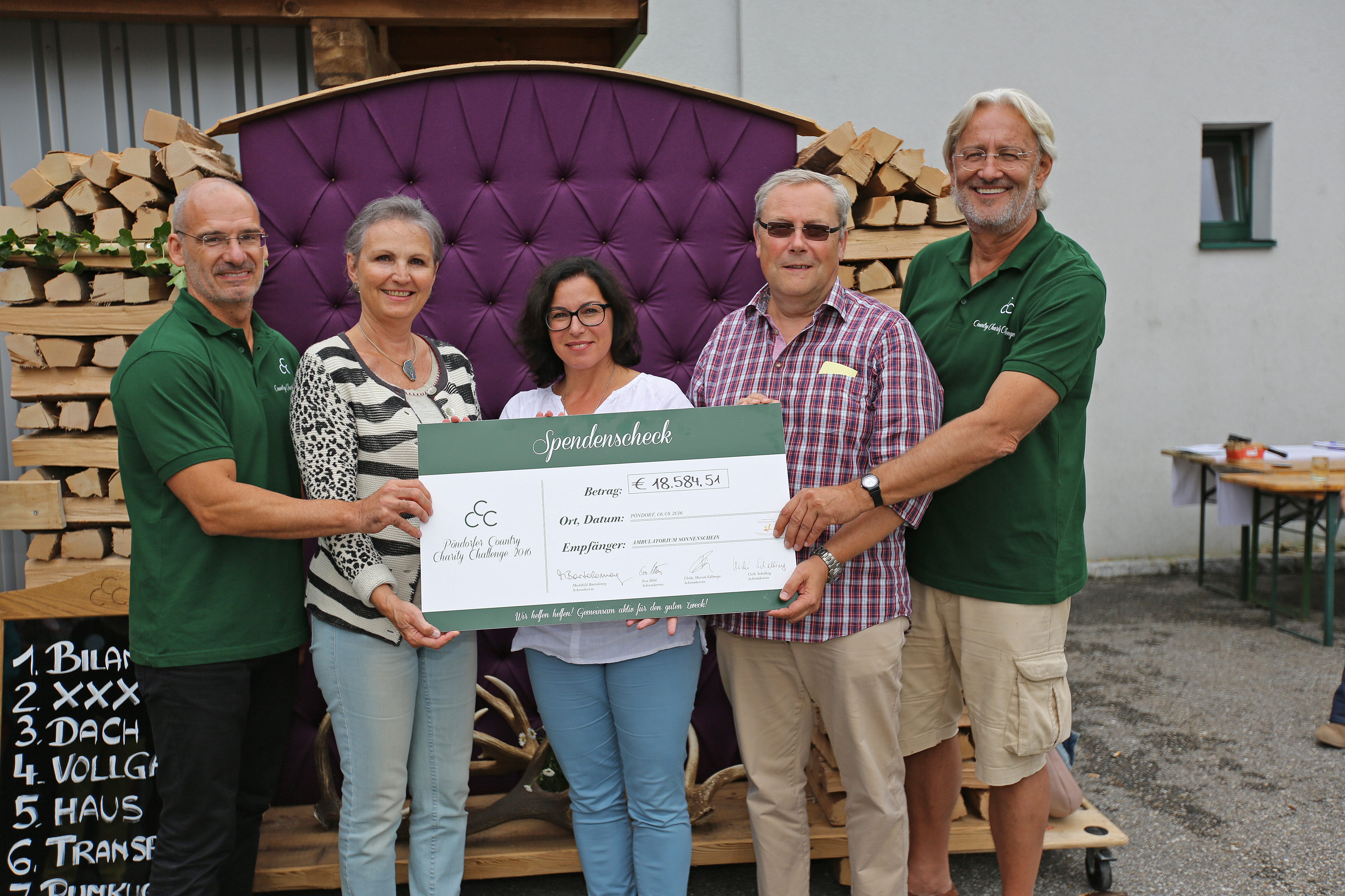 NACHBERICHT ZUR PÖNDORFER COUNTRY CHARITY CHALLENGE 2016