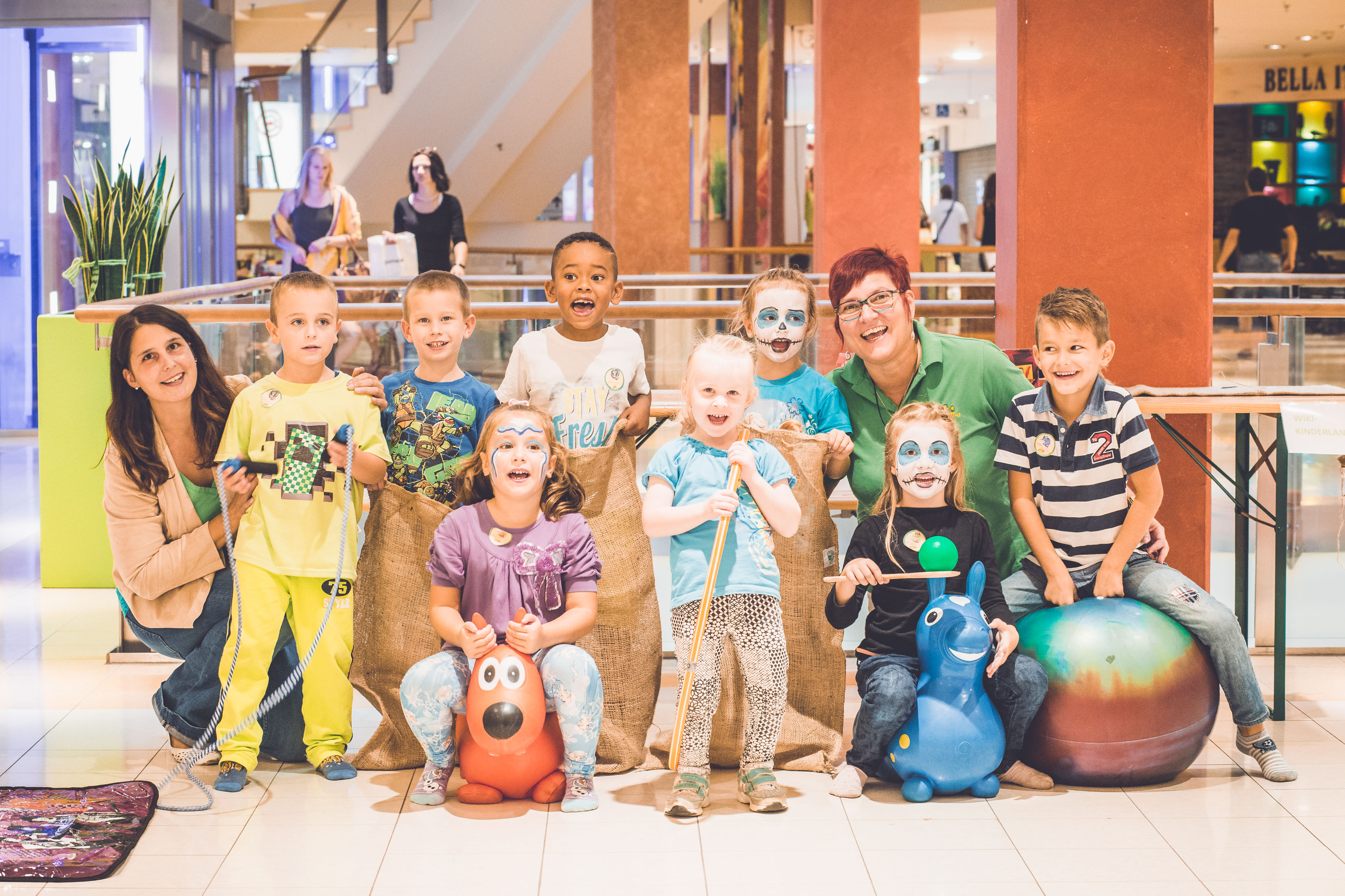 Spaß und Unterhaltung bei der FITmess